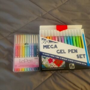 Gel pens